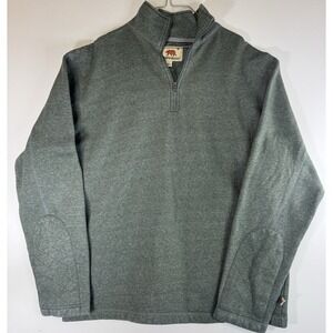 dakota‎ grizzly Quarter Zip Pullover Size Large Green